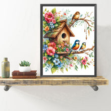 Load image into Gallery viewer, Diamond Painting - Full Round - hut and bird (40*50CM)