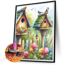 Load image into Gallery viewer, Diamond Painting - Full Round - hut and bird (40*50CM)