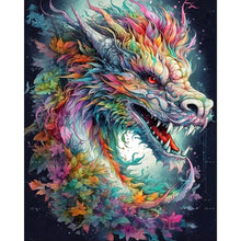 Load image into Gallery viewer, AB Diamond Painting - Full Round - Leaf dragon (40*50CM)