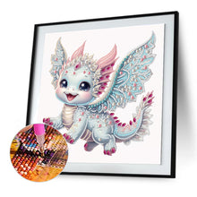 Load image into Gallery viewer, Diamond Painting - Partial Special Shaped - flying dragon (30*30CM)