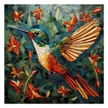 Load image into Gallery viewer, Diamond Painting - Full Round - hummingbird (30*30CM)