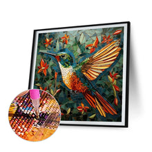 Load image into Gallery viewer, Diamond Painting - Full Round - hummingbird (30*30CM)