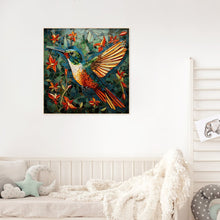 Load image into Gallery viewer, Diamond Painting - Full Round - hummingbird (30*30CM)