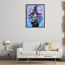 Load image into Gallery viewer, AB Diamond Painting - Full Round - magic witch (40*50CM)