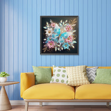 Load image into Gallery viewer, Diamond Painting - Partial Special Shaped - flowers butterflies (30*30CM)