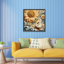 Load image into Gallery viewer, Diamond Painting - Partial Special Shaped - blooming flowers (30*30CM)