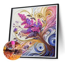 Load image into Gallery viewer, Diamond Painting - Partial Special Shaped - blooming flowers (30*30CM)