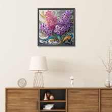 Load image into Gallery viewer, Diamond Painting - Partial Special Shaped - blooming flowers (30*30CM)