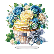 Load image into Gallery viewer, Acrylic Cream Cake Desktop Diamond Art Kits Diamond Painting Desktop Decorations