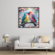 Load image into Gallery viewer, Diamond Painting - Full Round - Flowers bloom to birds (40*40CM)