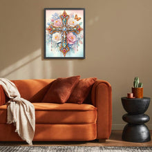 Load image into Gallery viewer, Diamond Painting - Partial Special Shaped - ornate cross (30*40CM)