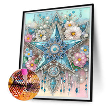 Load image into Gallery viewer, Diamond Painting - Partial Special Shaped - Gorgeous five-pointed star (30*40CM)