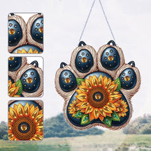 Load image into Gallery viewer, Acrylic Diamond Painting Hanging Pendant Sunflower Diamond Painting Home Decor