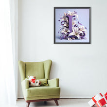 Load image into Gallery viewer, Diamond Painting - Full Round - Letter L (40*40CM)