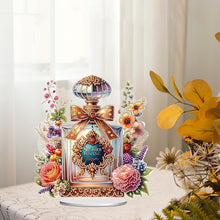 Load image into Gallery viewer, Acrylic Special Shaped Perfume Desktop Diamond Art Kits Bedroom Table Decoration