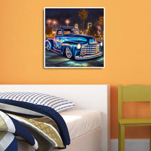 Load image into Gallery viewer, Diamond Painting - Full Round - blue sports car (30*30CM)