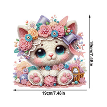 Load image into Gallery viewer, Acrylic Special Shaped Kitten 5D DIY Diamond Art Tabletop Decorations for Adults