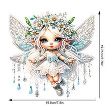 Load image into Gallery viewer, Spring Fairy Diamond Painting Hanging Pendant Home Decor (Grapefruit Flower)