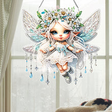 Load image into Gallery viewer, Spring Fairy Diamond Painting Hanging Pendant Home Decor (Grapefruit Flower)