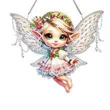 Load image into Gallery viewer, Spring Fairy Diamond Painting Hanging Pendant Home Windows Decor (Tulip)