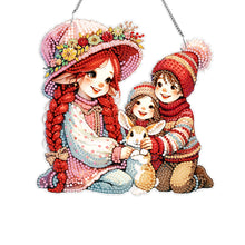 Load image into Gallery viewer, Mothers Day Gift Diamond Painting Hanging Pendant Home Windows Decor (Accompany)