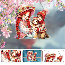 Load image into Gallery viewer, Mothers Day Gift Diamond Painting Hanging Pendant Home Windows Decor (Accompany)