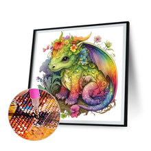Load image into Gallery viewer, Diamond Painting - Full Round - Colorful dinosaur (30*30CM)