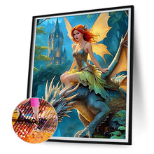 Load image into Gallery viewer, Diamond Painting - Full Round - Dragon Girl (40*50CM)