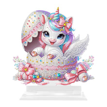 Load image into Gallery viewer, Acrylic Animal Table Top Diamond Painting Ornament Kits Bedroom Table Decoration