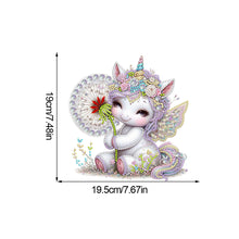 Load image into Gallery viewer, Acrylic Unicorn Table Top Diamond Painting Ornament Kit Bedroom Table Decoration