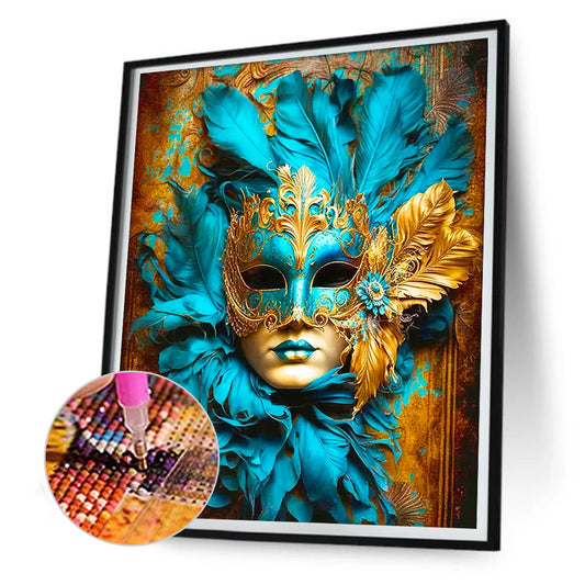 Diamond Painting - Full Round - mask (30*40CM)