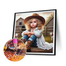 Load image into Gallery viewer, Diamond Painting - Full Round - cowgirl (40*40CM)
