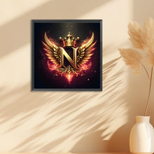 Load image into Gallery viewer, Diamond Painting - Full Round - wings letters (30*30CM)