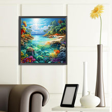 Load image into Gallery viewer, Diamond Painting - Full Round - beach scenery (40*40CM)