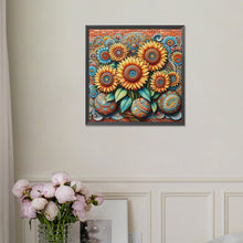 Load image into Gallery viewer, Diamond Painting - Full Square - sunflower (30*30CM)