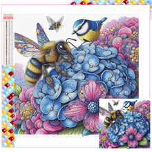 Load image into Gallery viewer, Diamond Painting - Full Square - hydrangeas (30*30CM)