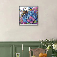 Load image into Gallery viewer, Diamond Painting - Full Square - hydrangeas (30*30CM)