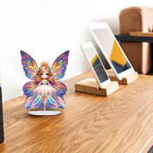 Load image into Gallery viewer, Acrylic Butterfly Fairy Diamond Painting Desktop Decorations for Adults Beginner