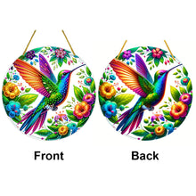 Load image into Gallery viewer, Double Sided Special Shaped Bird Diamond Painting Hanging Decorations Home Decor
