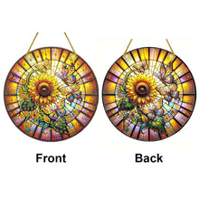 Load image into Gallery viewer, Double Sided Special Shaped Glitter Sunflower 5D DIY Diamond Art Hanging Decor