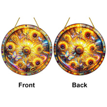 Load image into Gallery viewer, Double Sided Special Shaped Glitter Sunflower 5D DIY Diamond Art Hanging Decor
