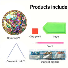 Load image into Gallery viewer, Double Sided Dragonfly Butterfly Diamond Painting Hanging Decorations Home Decor