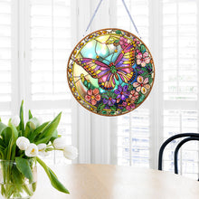 Load image into Gallery viewer, Double Sided Dragonfly Butterfly Diamond Painting Hanging Decorations Home Decor