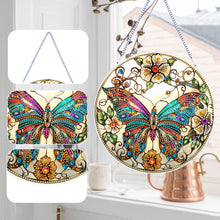Load image into Gallery viewer, Double Sided Dragonfly Butterfly Diamond Painting Hanging Decorations Home Decor