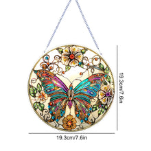 Load image into Gallery viewer, Double Sided Dragonfly Butterfly Diamond Painting Hanging Decorations Home Decor