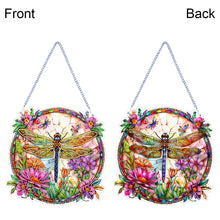 Load image into Gallery viewer, Double Sided Dragonfly Butterfly Diamond Painting Hanging Decorations Home Decor