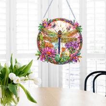 Load image into Gallery viewer, Double Sided Dragonfly Butterfly Diamond Painting Hanging Decorations Home Decor