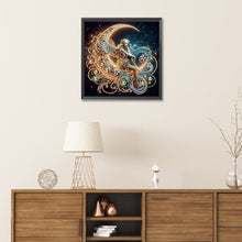 Load image into Gallery viewer, Diamond Painting - Partial Special Shaped - Moonlight (30*30CM)