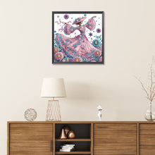 Load image into Gallery viewer, Diamond Painting - Partial Special Shaped - Elegant lady (30*30CM)