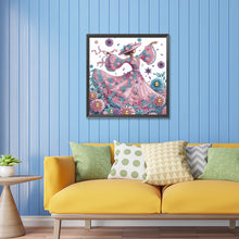 Load image into Gallery viewer, Diamond Painting - Partial Special Shaped - Elegant lady (30*30CM)